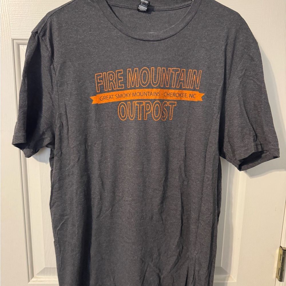 Fire Mountain Outpost Gray T-Shirt